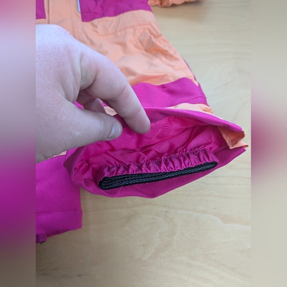 NWT COLUMBIA BABY BUGA SUIT Size 0-3 months peach and Pink color Super Nice ! - Picture 9 of 13